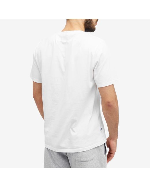 Autry White Flag Logo T-Shirt for men
