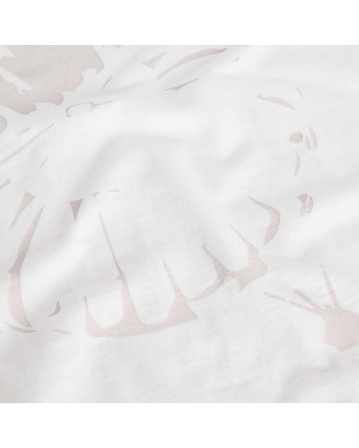 ANGLAN White End. X Parachute T-Shirt