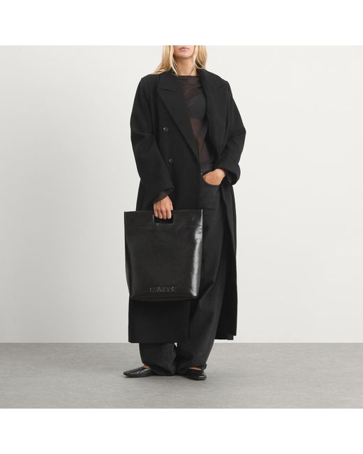 Samsøe & Samsøe Black Sajill Wool Coat