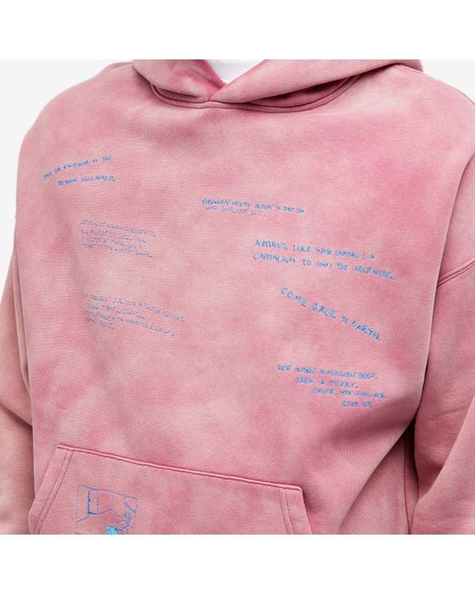 Astral planes online hoodie pink