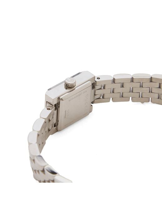 Gucci Metallic G-Frame 18Mm Watch