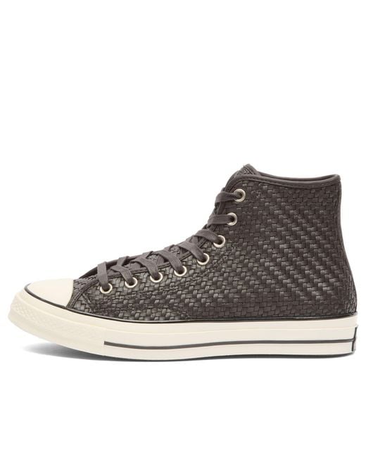 Converse Brown Chuck Taylor 1970S Hi Woven Sneaker for men