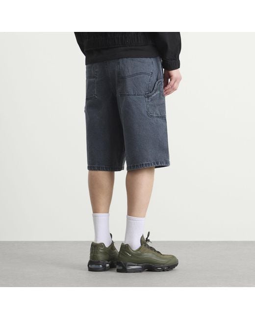 Dime Blue Classic Denim Shorts for men
