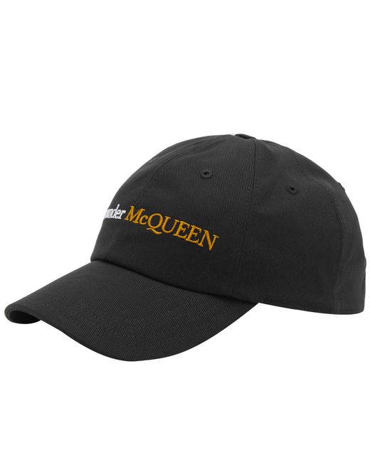 Alexander McQueen Black Logo Cap for men