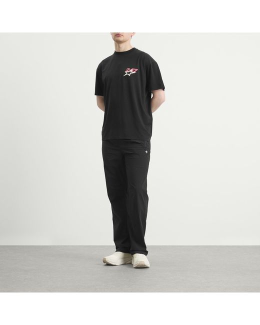 REPRESENT 247 Black Represent Team 247 Straight Leg Track Pant for men