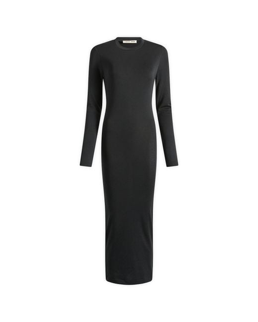 Fear Of God Black Fitted Long Sleeve Dress