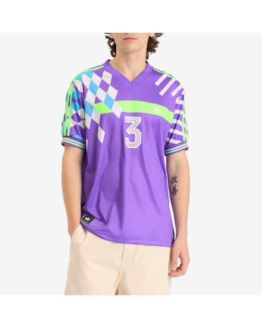 Adidas Purple Nu Wave 90's Jersey for men