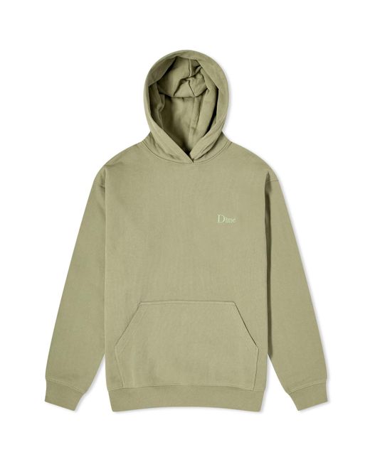 Dime Classic Logo Hoodie in Green for Men Lyst