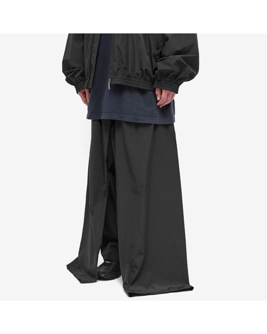Balenciaga Gray Runway Double Front Pants for men