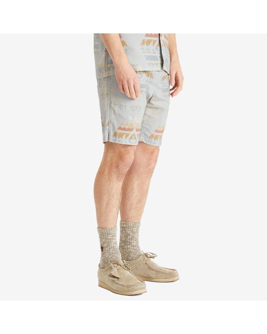 Pendleton Blue Resort Shorts for men