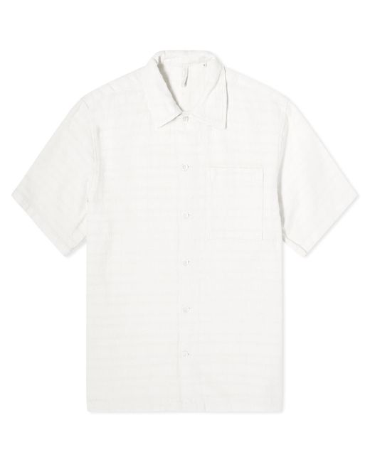 sunflower White Linen Mix Vacation Shirt for men