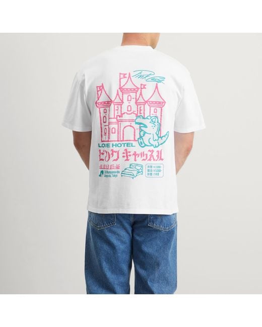 Edwin White Castle T-Shirt for men