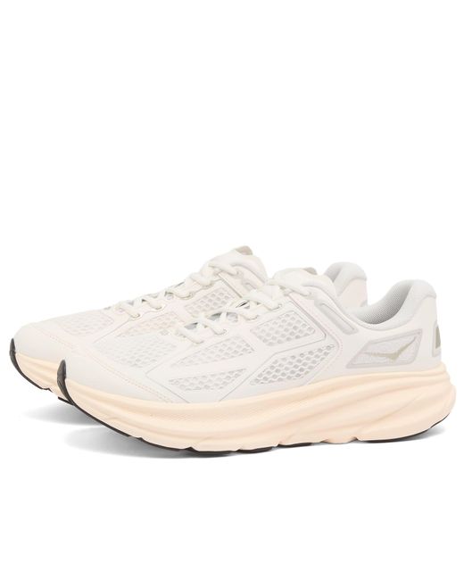 Hoka One One White U Clifton One9 Sneaker