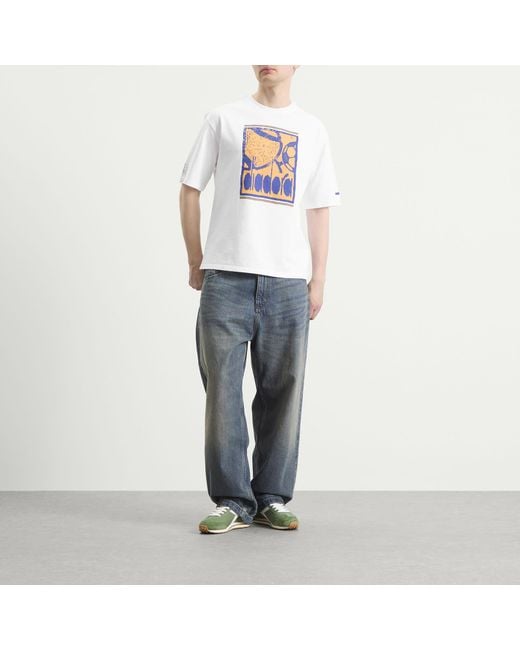 Diadora White Legacy T-Shirt for men