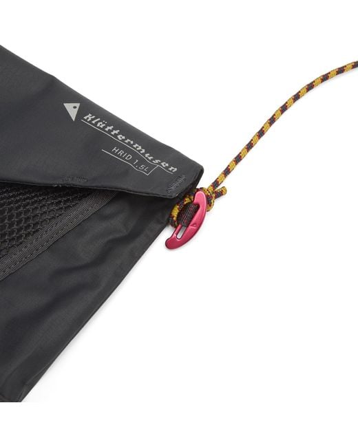 Klattermusen Black Hrid Wp Accessory Bag 1.5L