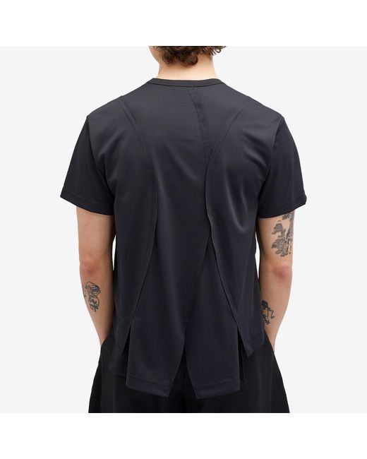 Comme des Garçons Black Honeycomb Panel T-Shirt for men