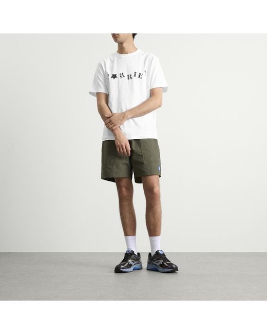 Larriet White Stencil T-Shirt for men