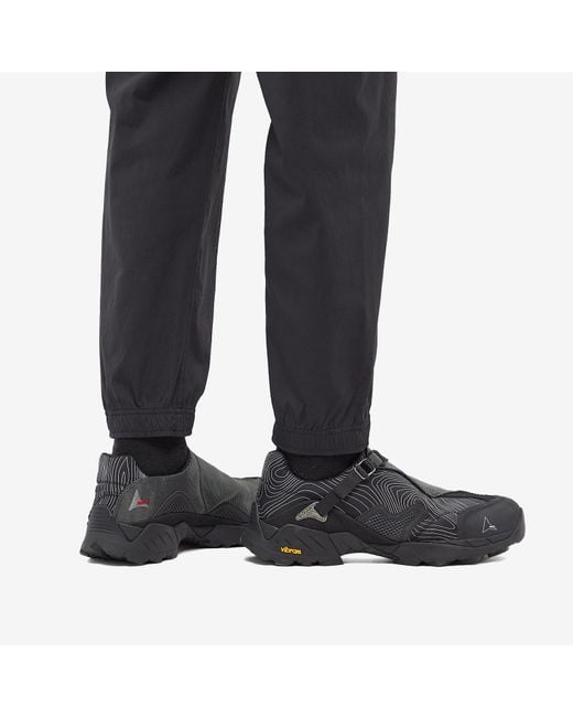 ROA Minaar Strapped Hiking Sneakers in Black for Men | Lyst Canada