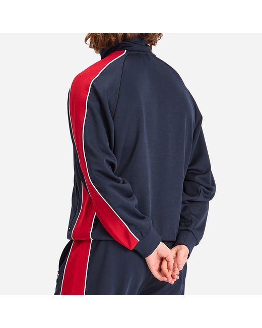 PATTA Blue Tricot Track Jacket for men