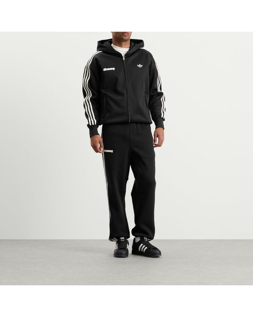Adidas Black X Drama Call Hooded Track Top
