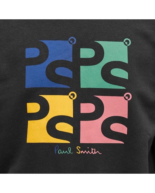 Paul Smith Gray Square Ps Sweatshirt for men