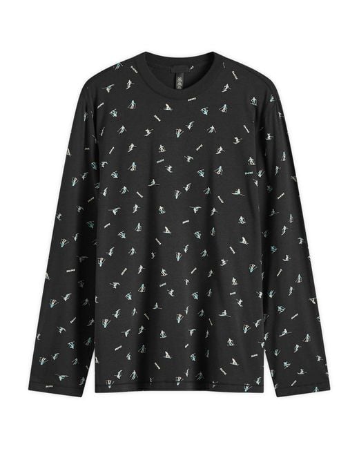 Skims Black Boyfriend Long Sleeve + Short Set
