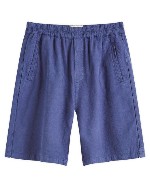 Folk Blue Assembly Short for men