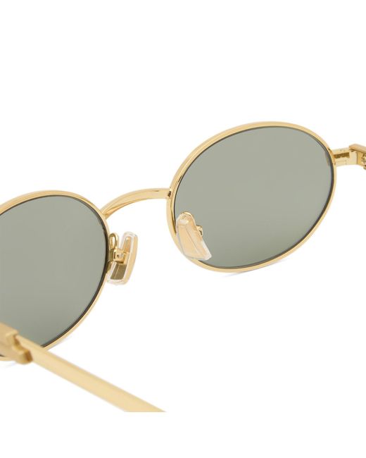 Bottega Veneta Metallic Bottega Veneta Bv1470S Sunglasses