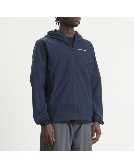 MONTANÉ Blue Featherlite Hooded Jacket for men
