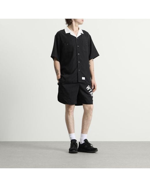 (w)taps Black Spss2501 Shorts for men