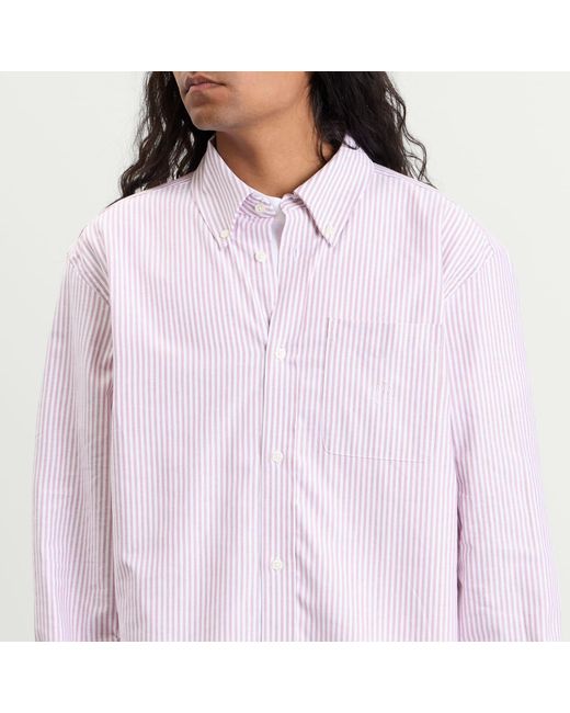 Palmes Purple Deuce Oxford Shirt for men