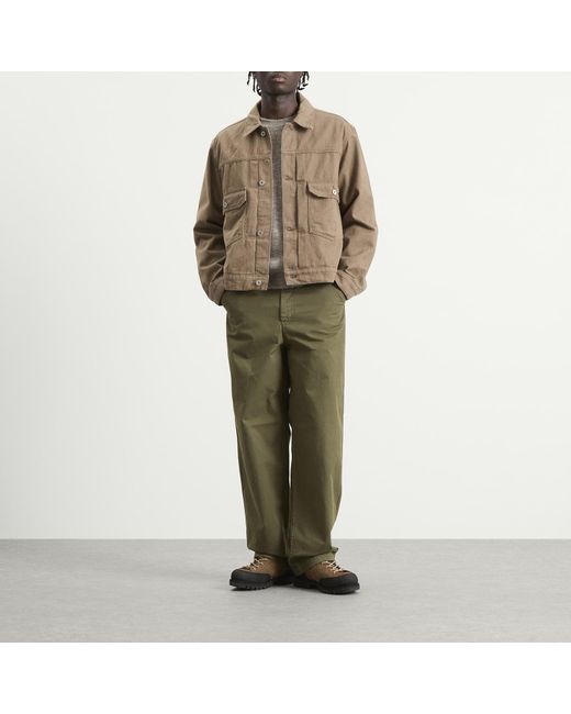 Norse Projects Brown Storadal Twill Type Ii Jacket for men