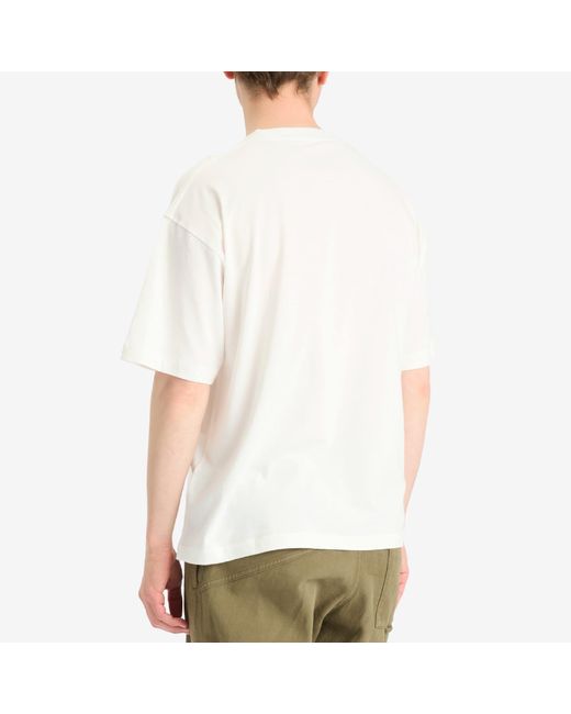 YMC White X Bat Girls & Acid Boys Andy Warhol T-Shirt for men