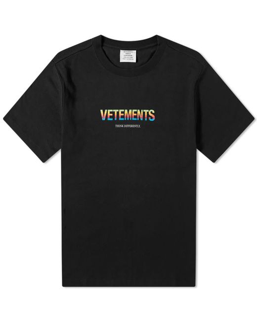 VETEMENTS ヴェトモン think dieftrefnly Tシャツ M ファッション