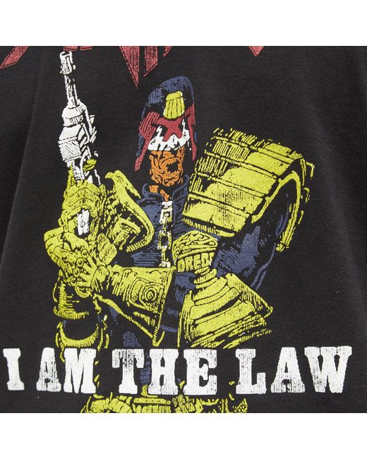 Neighborhood Black Anthrax I Am The Law T-Shirt for men