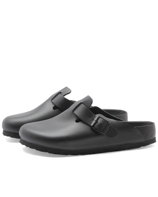 Birkenstock Boston Exquisite in Black | Lyst