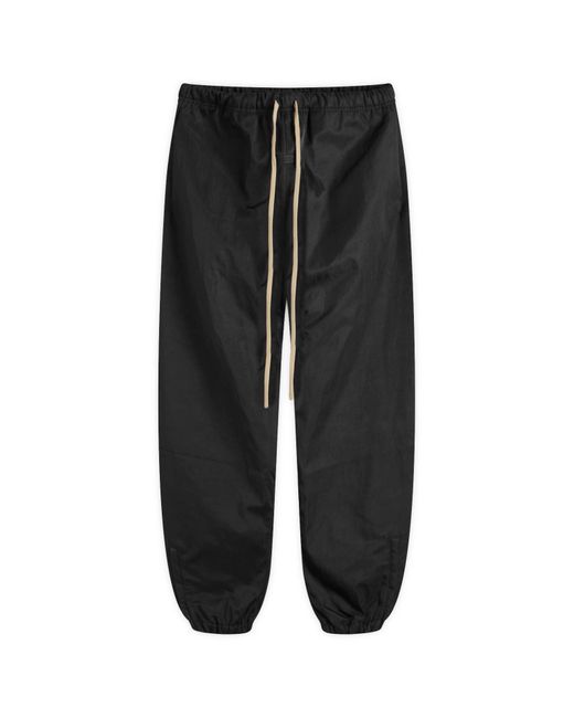 Fear Of God Black Textured Nylon Trackpant for men