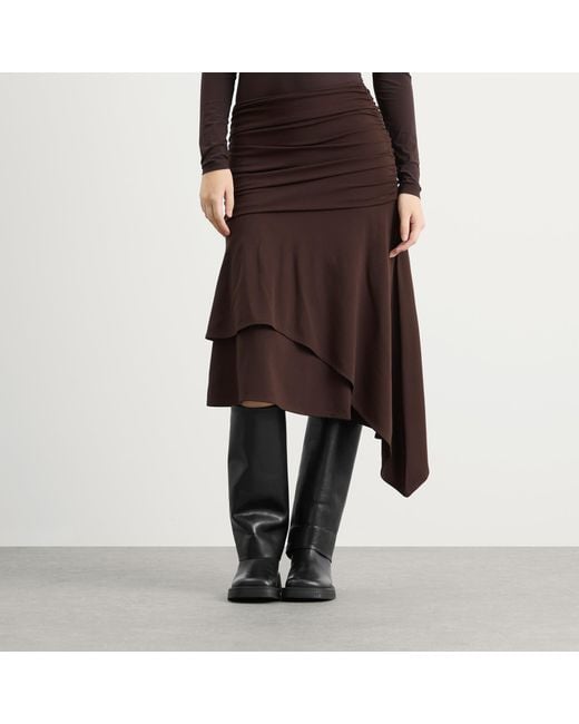 Feners Brown Gresca Skirt