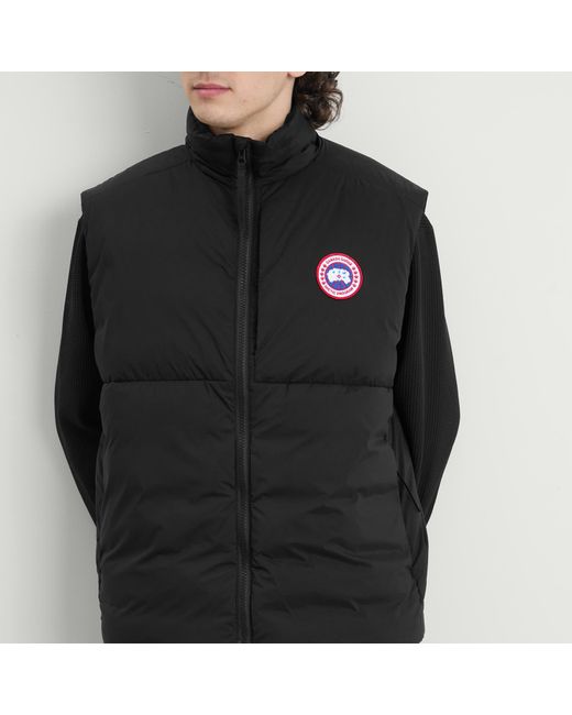Canada Goose Black Lodge Vest for men