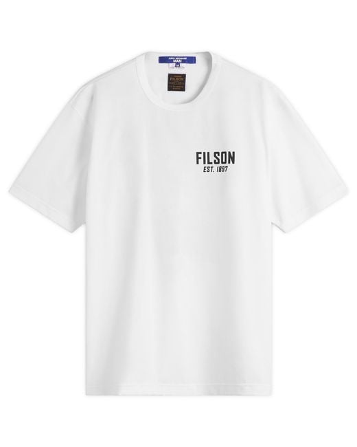 Junya Watanabe White X Filson T-Shirt for men
