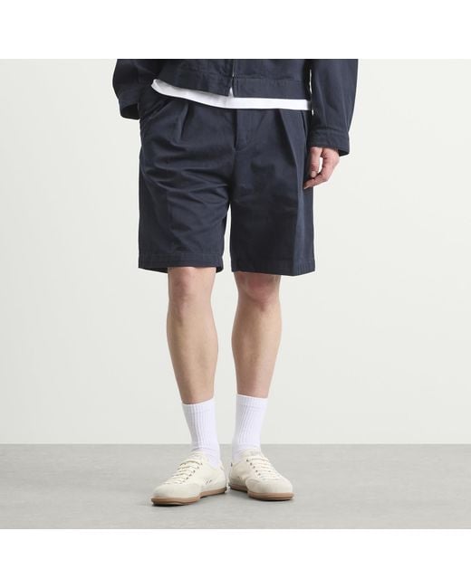 Kaptain Sunshine Blue Reviera Bermuda for men