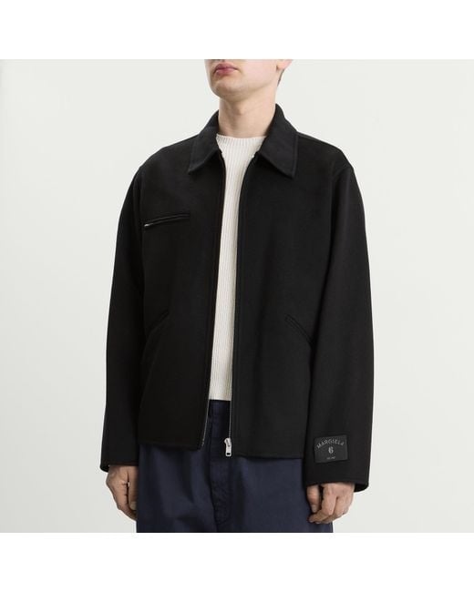 Maison Margiela Black Mm6 Double Faced Jacket for men