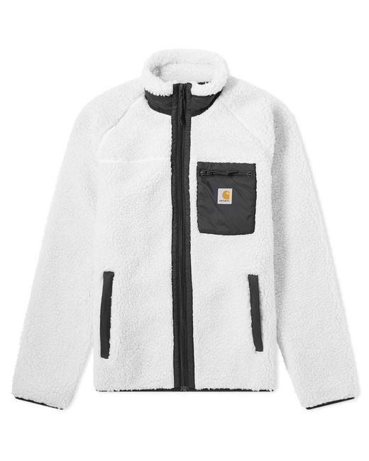Carhartt WIP White Prentis Faux-fur Jacket for men