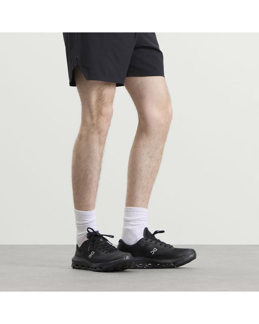 On Shoes Black Cloudvista 3 Sneaker for men