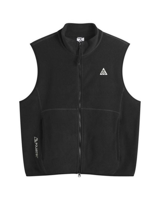 Nike Acg Wolf Tree Full Zip Vest in Black for Men | Lyst Australia