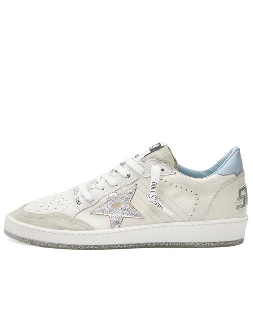 Golden Goose Deluxe Brand White Ball Star Leather Sneakers
