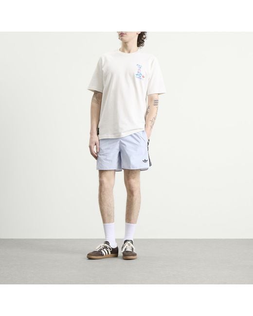 Adidas Blue Sprinter Shorts for men