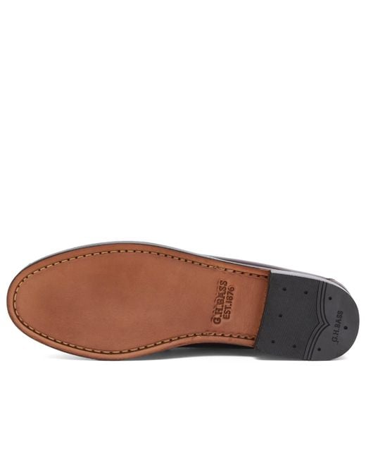 G.H.BASS Brown Penny Loafer