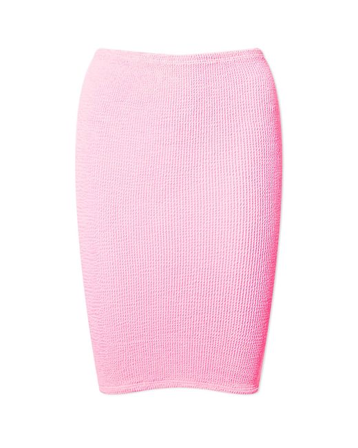 Hunza G Pink Mini Skirt