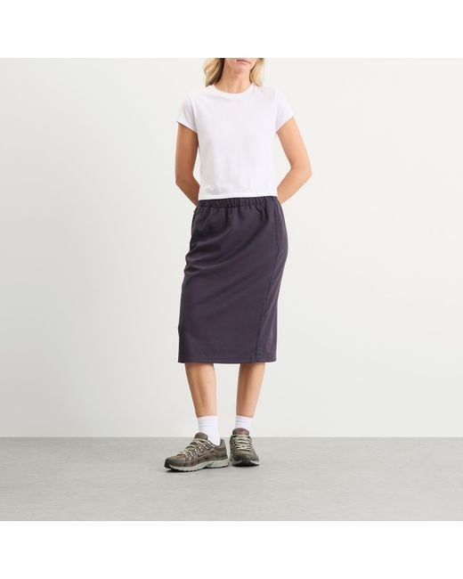 Nike Blue Wool Classics Skirt
